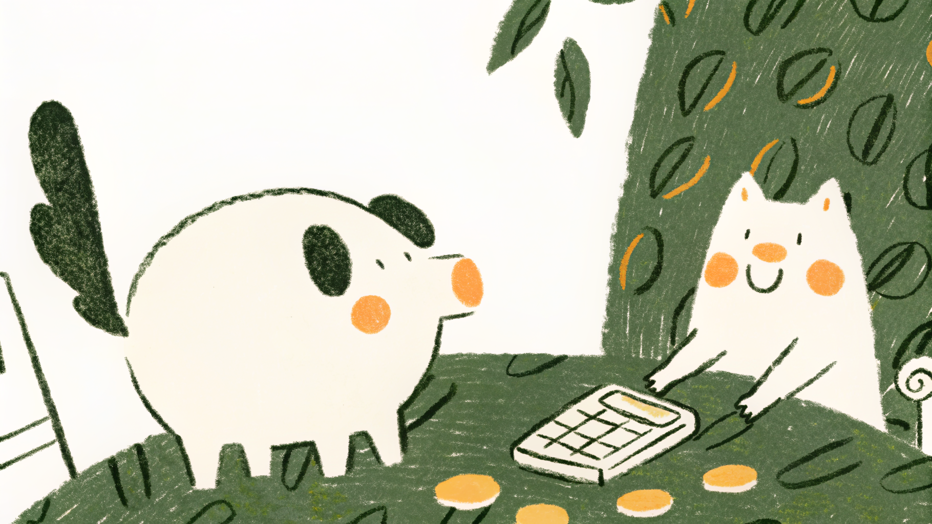 Dog owner reviewing adoption paperwork and budget