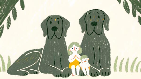 Big Dogs That Think They're Lap Dogs